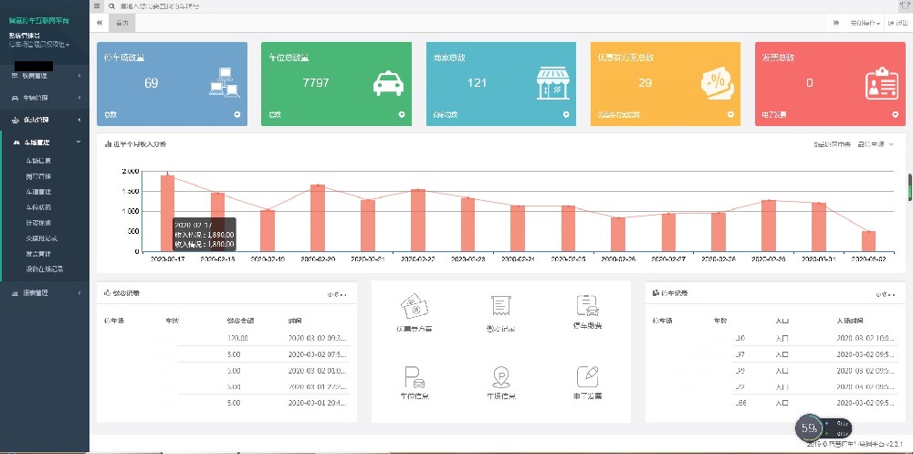 中安達智慧停車平臺